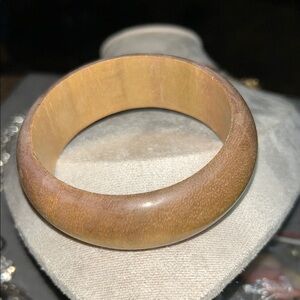 Wooden Bangle Bracelet